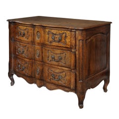 French Louis XV Period Provincial Walnut Commode, circa 1760