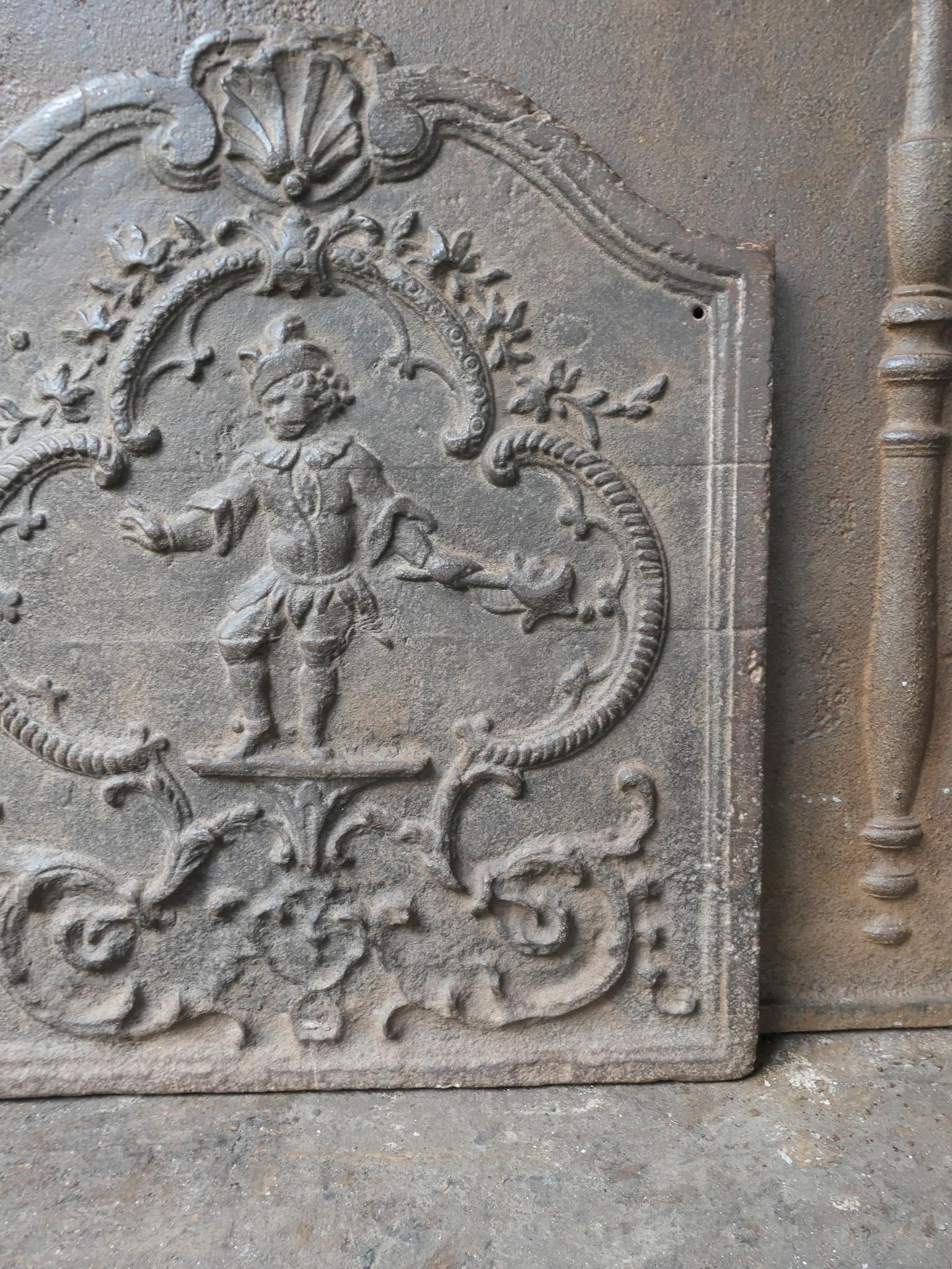 Parafuoco francese del periodo Luigi XV 