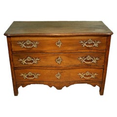 Antique French Louis XV Period Walnut Commode
