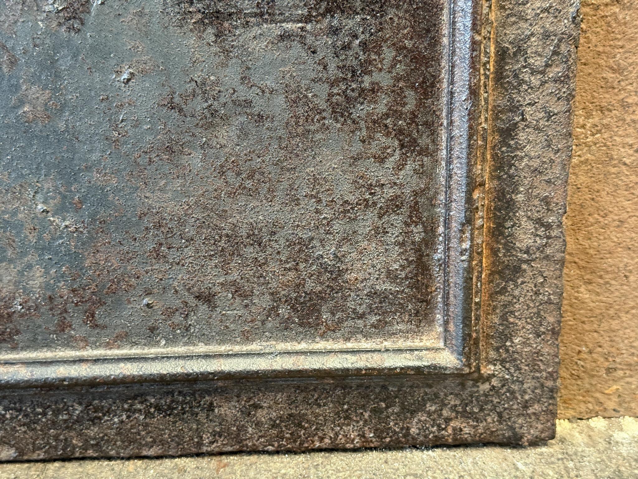 French Louis XV Period 'Year' Fireback / Backsplash, Dated 1749 For Sale 1
