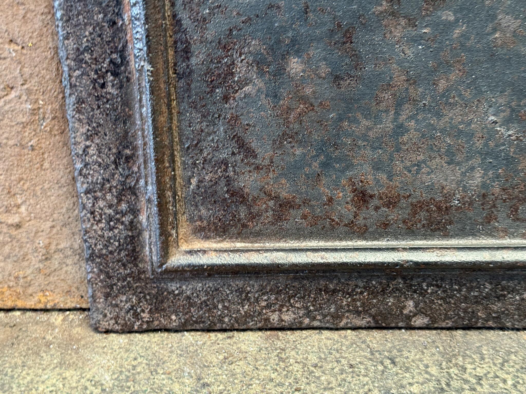 French Louis XV Period 'Year' Fireback / Backsplash, Dated 1749 For Sale 2