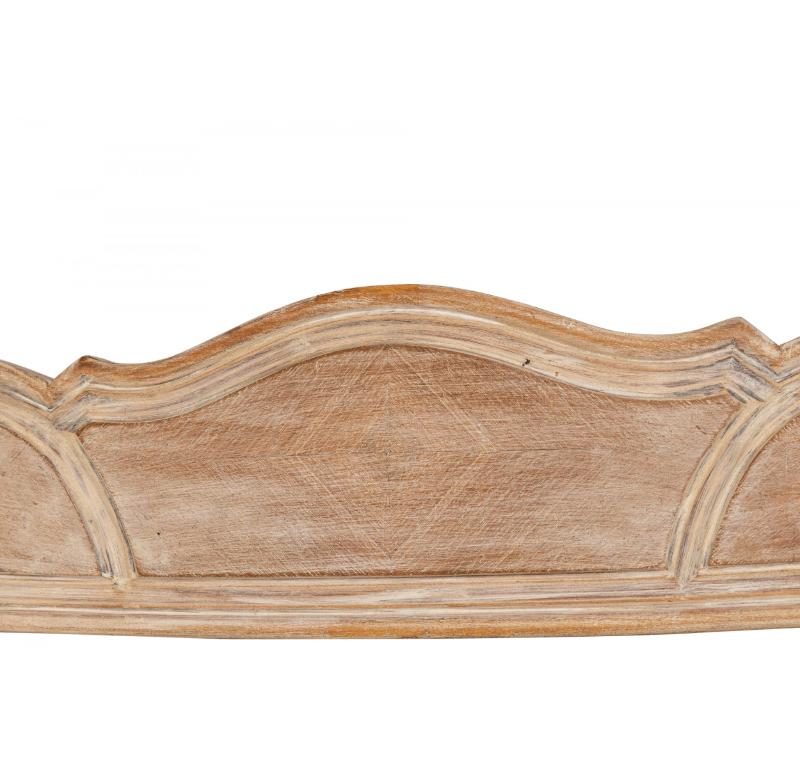 French Louis XV Provincial Bleached Full Bed For Sale 14
