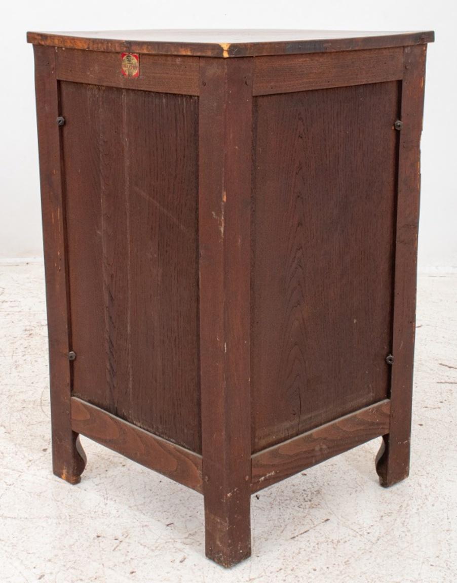 French Louis XV Provincial Style Corner Cupboard For Sale 1