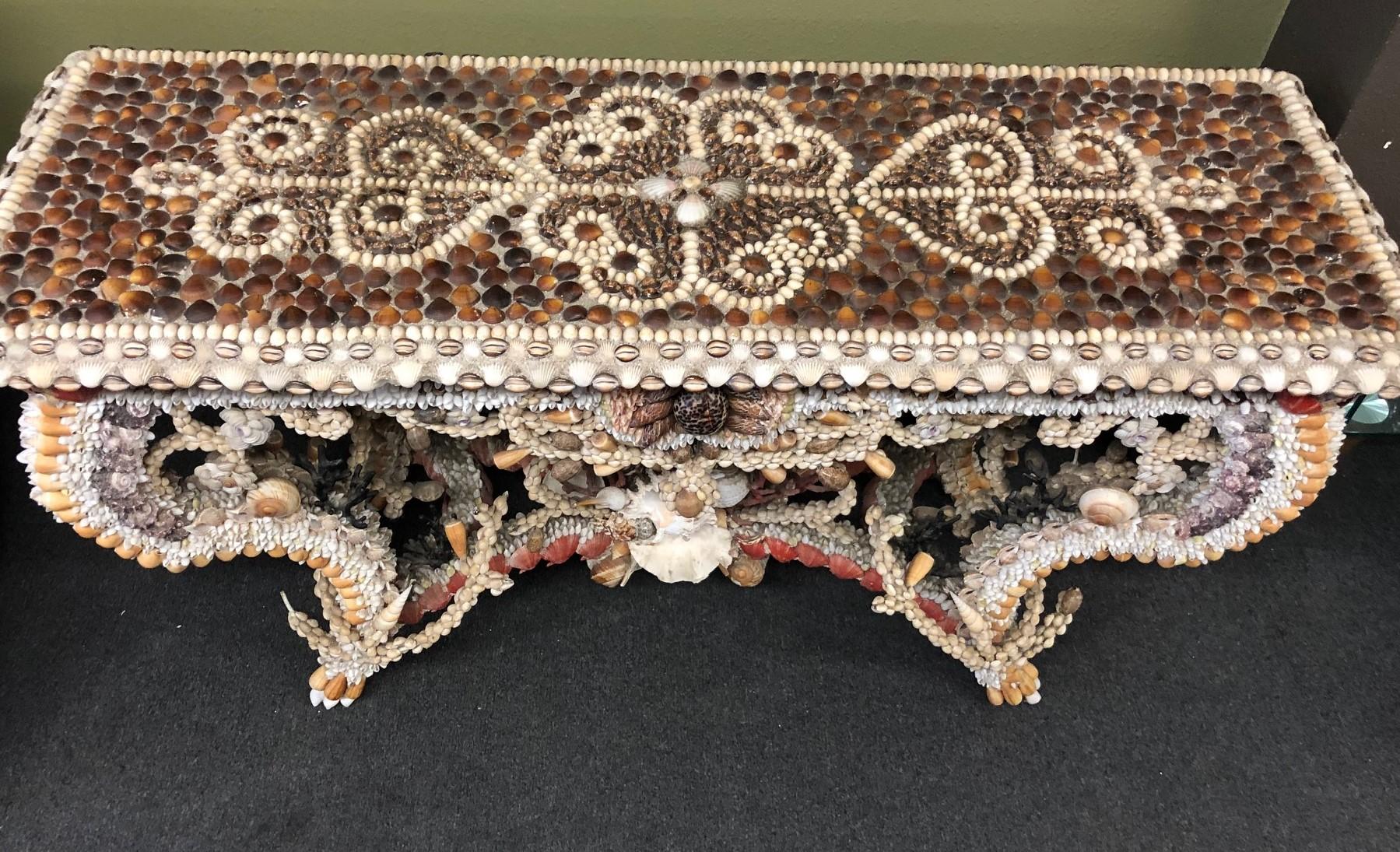 console entry table