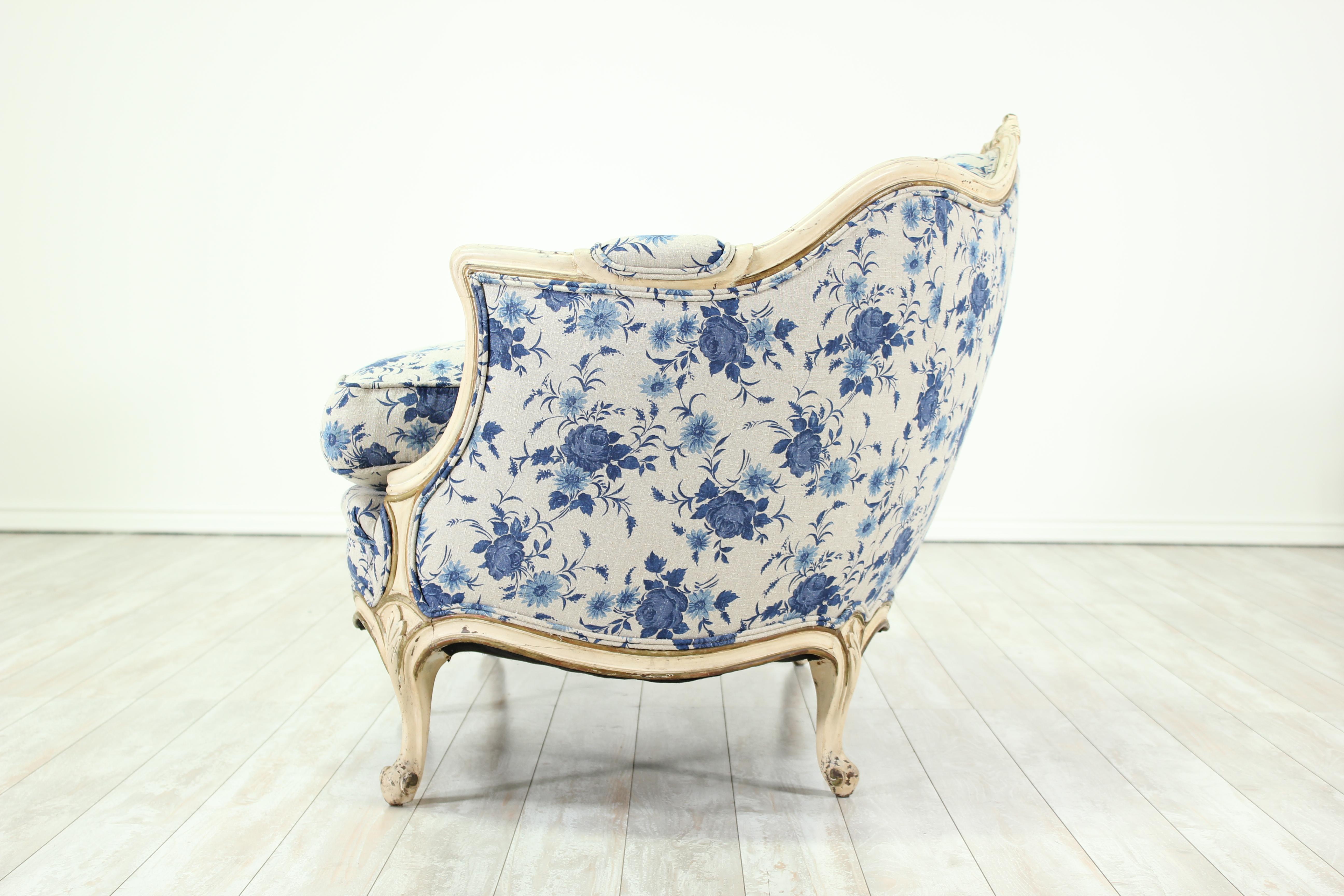Mid-20th Century  French Louis XV Settee