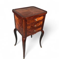 French Louis XV Side Table, 18th century