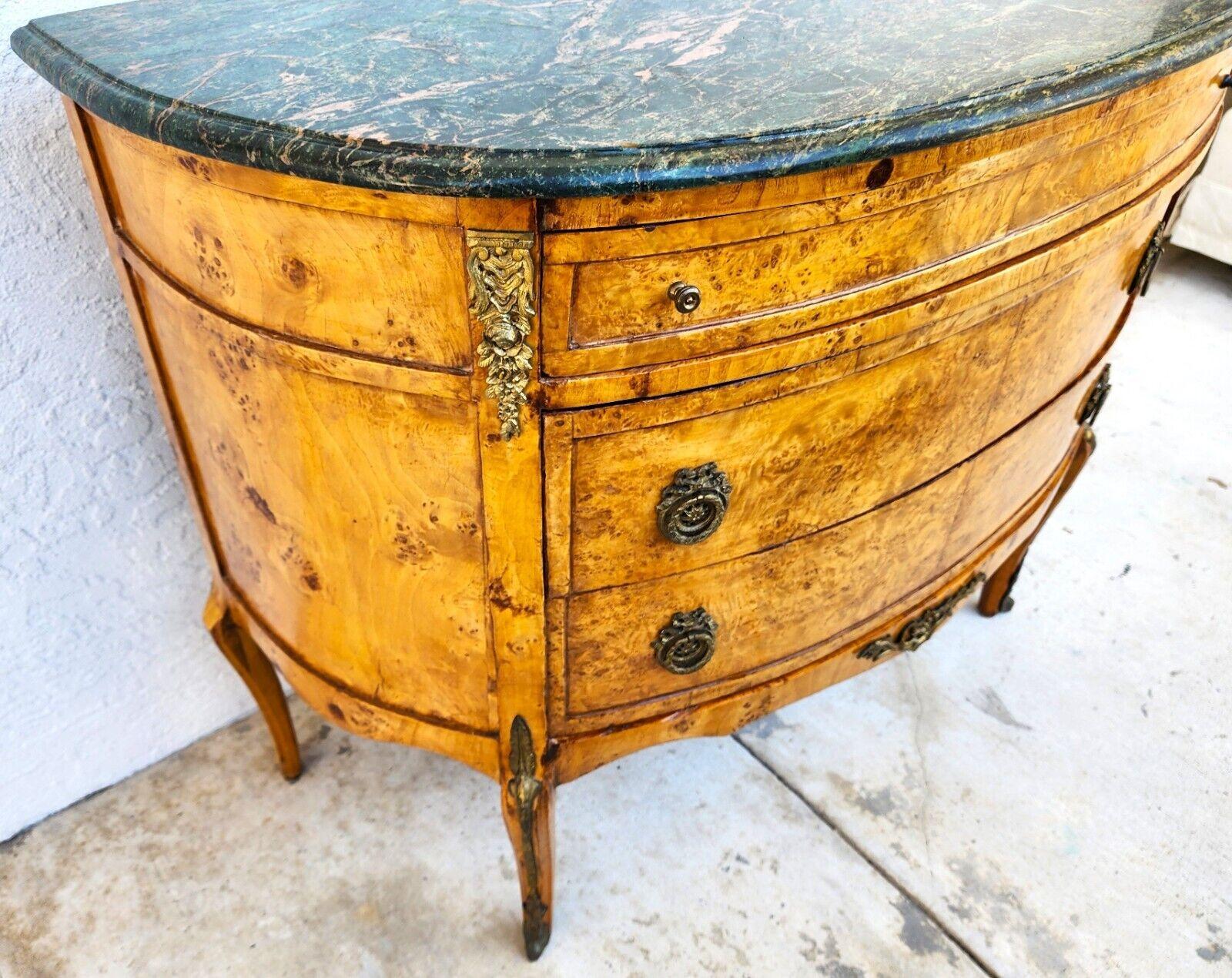 Bronze French Louis XV Sideboard Buffet Bar  For Sale