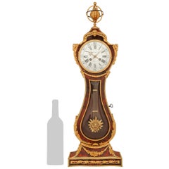 French Louis XV st. Tortoiseshell & Ormolu clock, signed Spaulding & Co, Paris