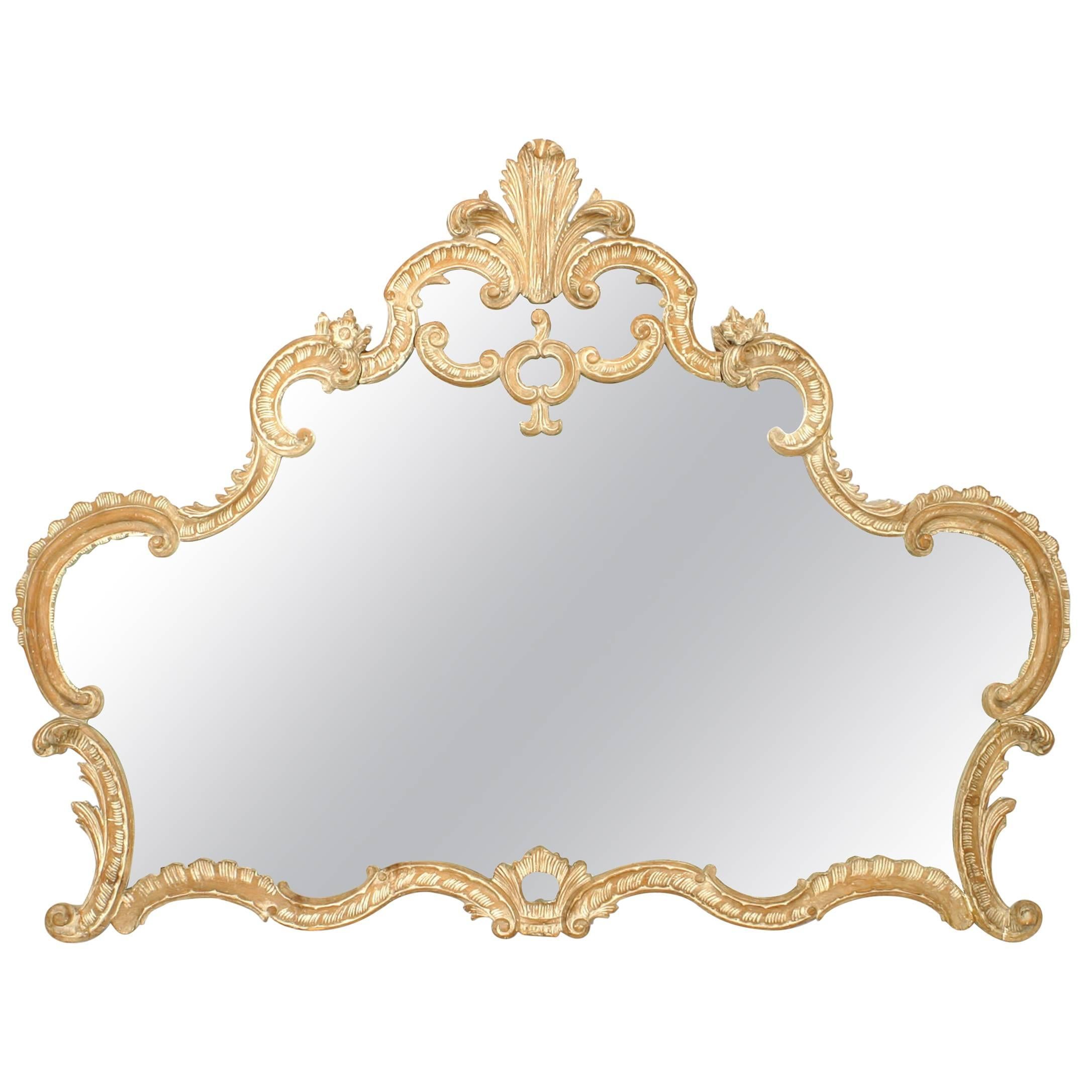 French Louis XV Style '19th-20th Century' Wall Mirror
