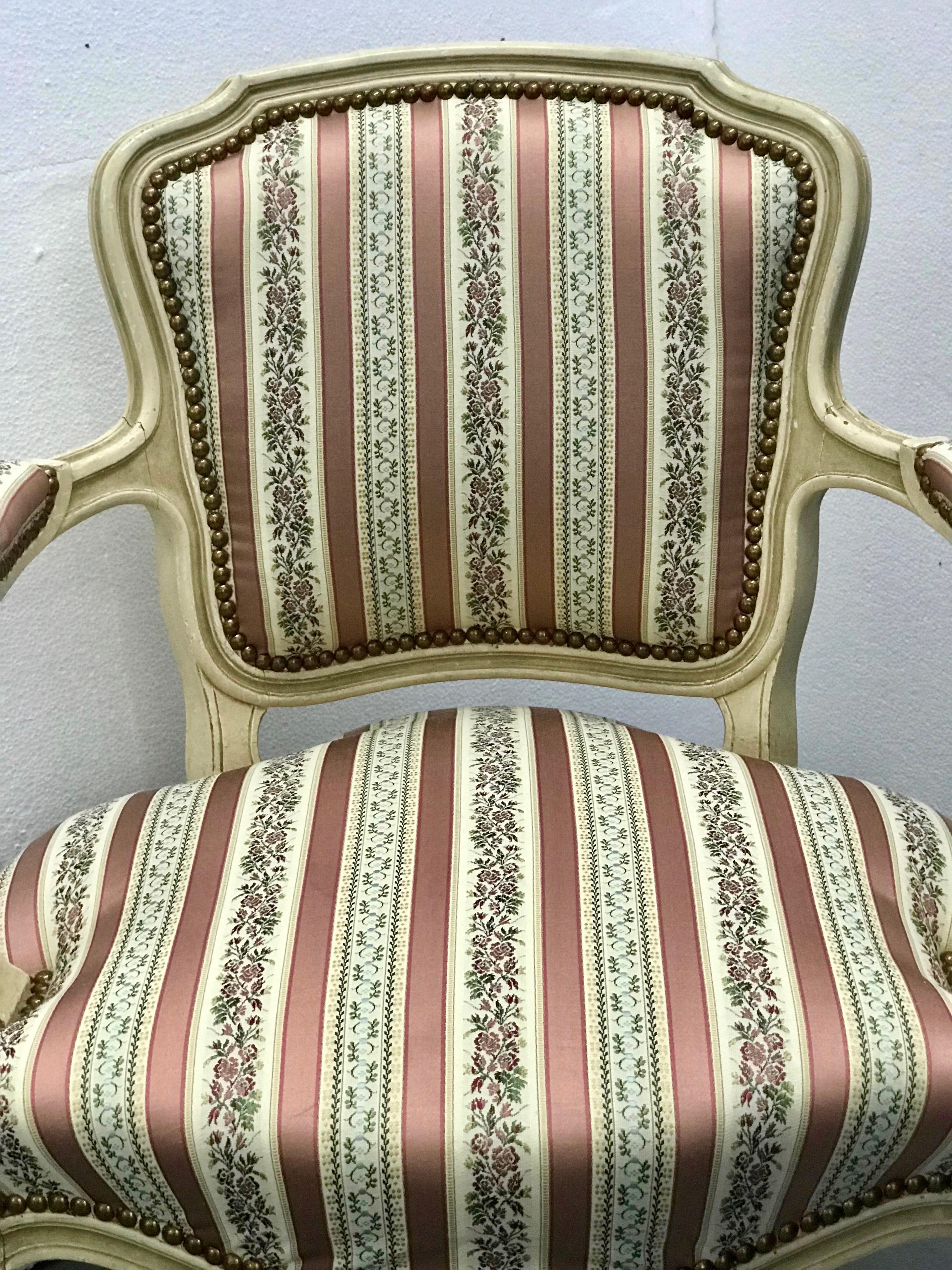 French Louis XV Style 20th Century Armchairs 4
