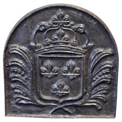Parafuoco francese in stile Luigi XV "Armi di Francia", 20° secolo