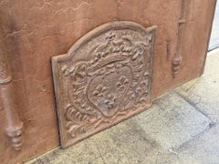 French Louis XV Style 'Arms of France' Fireback / Backsplash