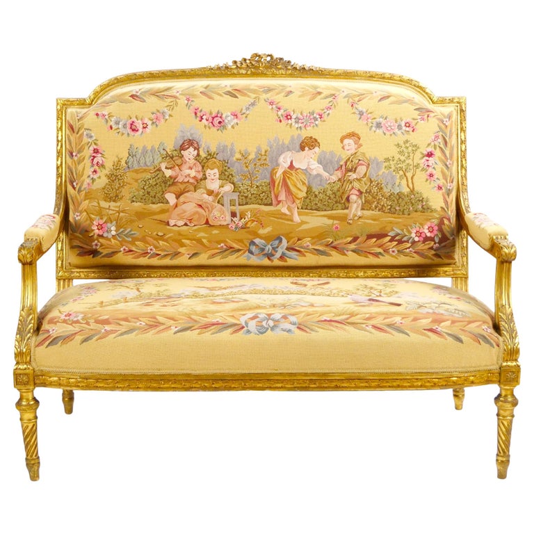 Stile Luigi Xiv Divano Luigi 16 Divano Antico Imbottito In Stile