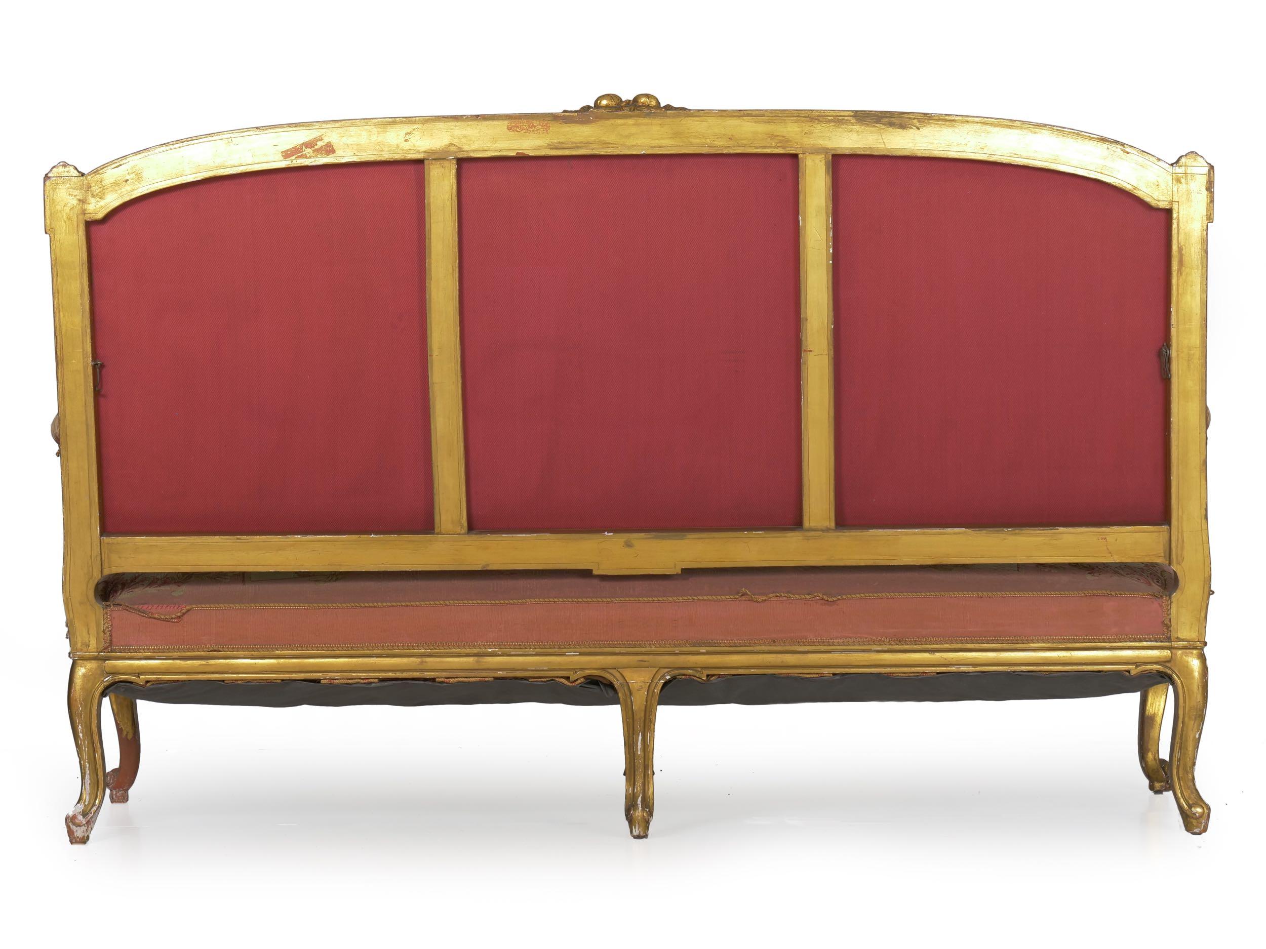 antique french sofa