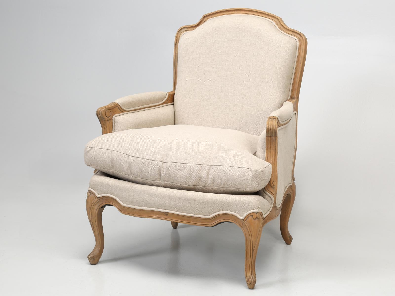 french bergere chair and ottoman