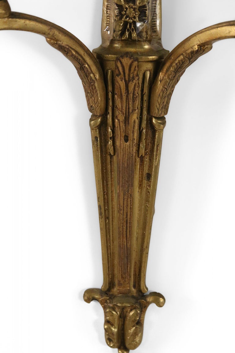 Moulure Murale Décorative Style Louis XV - Panneau Orné Applique Blanc Et Doré