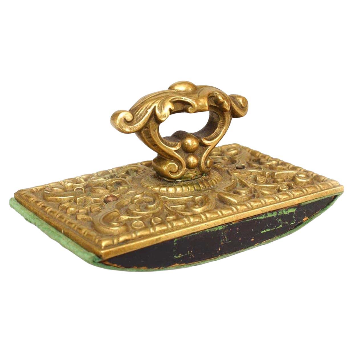 French Louis XV Style Bronze Roll Blotter