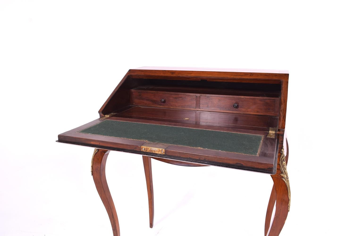 French Louis XV Style Bureau Desk For Sale 1