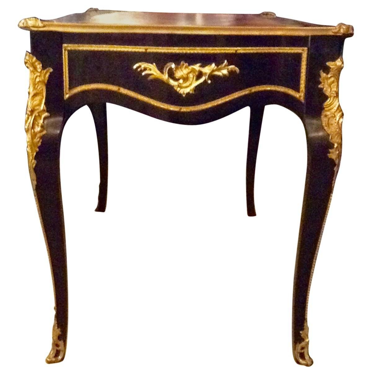 French Louis XV Style Bureau Plat 2