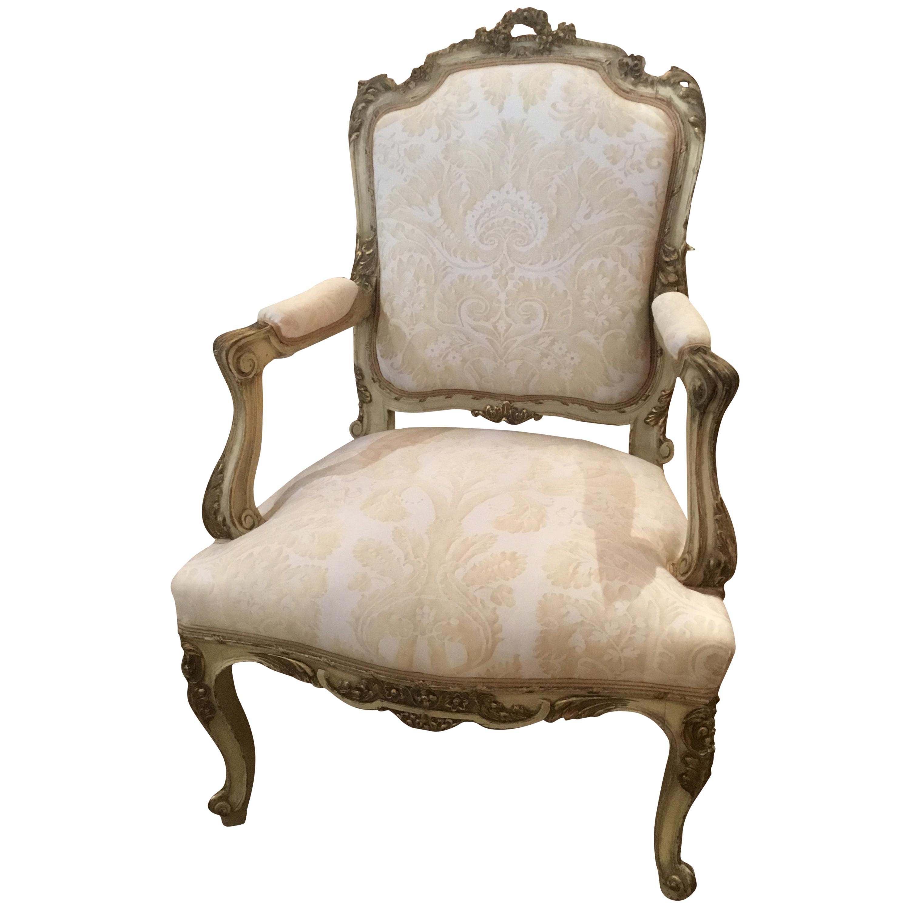 Louis XV Fauteuil, Hard to Find, Set of 6 French chairs - Circa 1760 — Sir  Richards Antiques & Fine Art Center