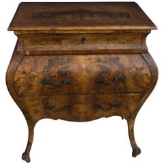 bombe style French Louis XV Style Commode Bombe Chest Dresser Chest of Drawers
