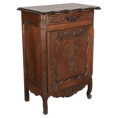 French Louis XV Style Confiturier or Single Door Cabinet