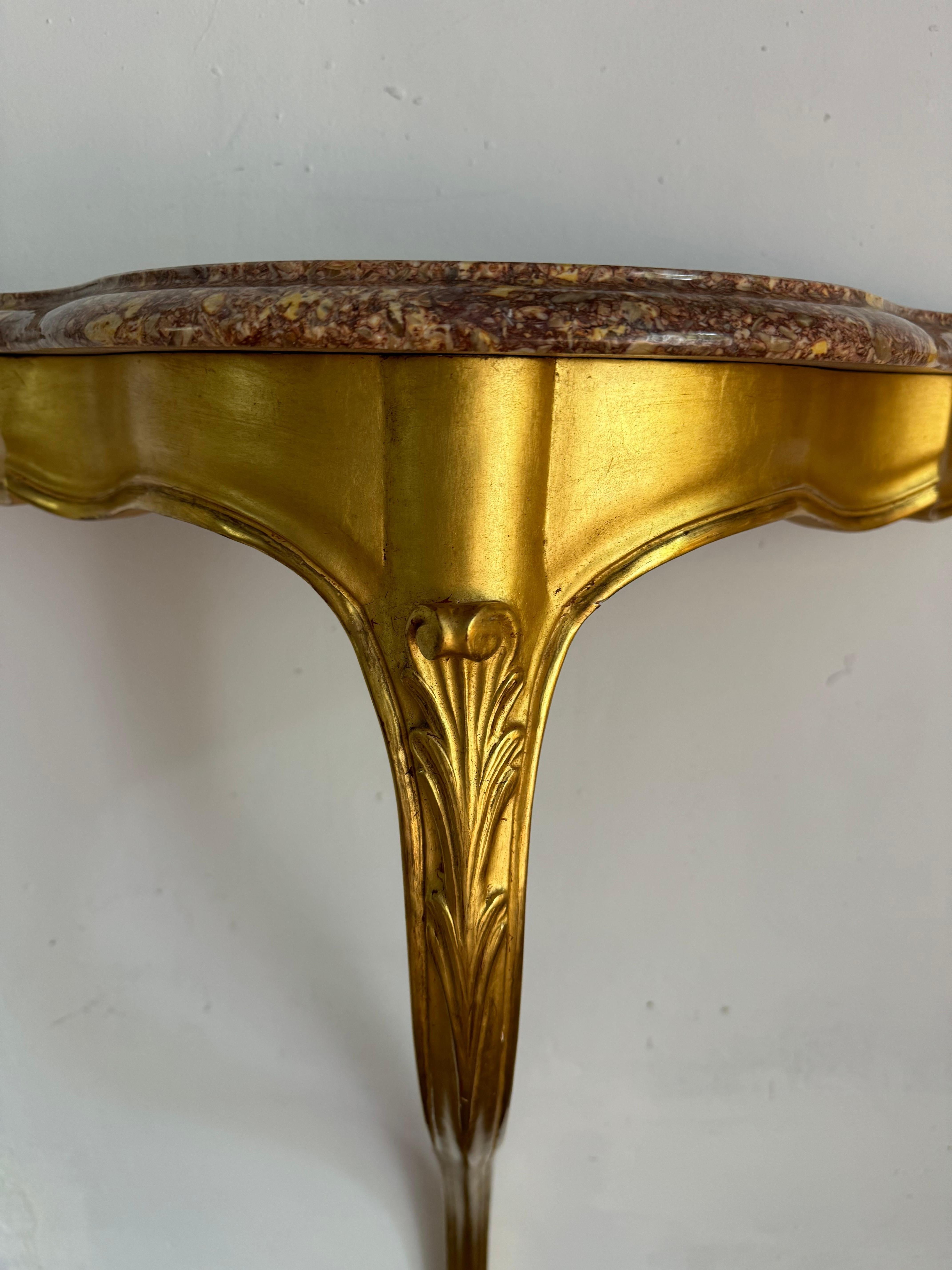 French Louis XV style console table For Sale 3