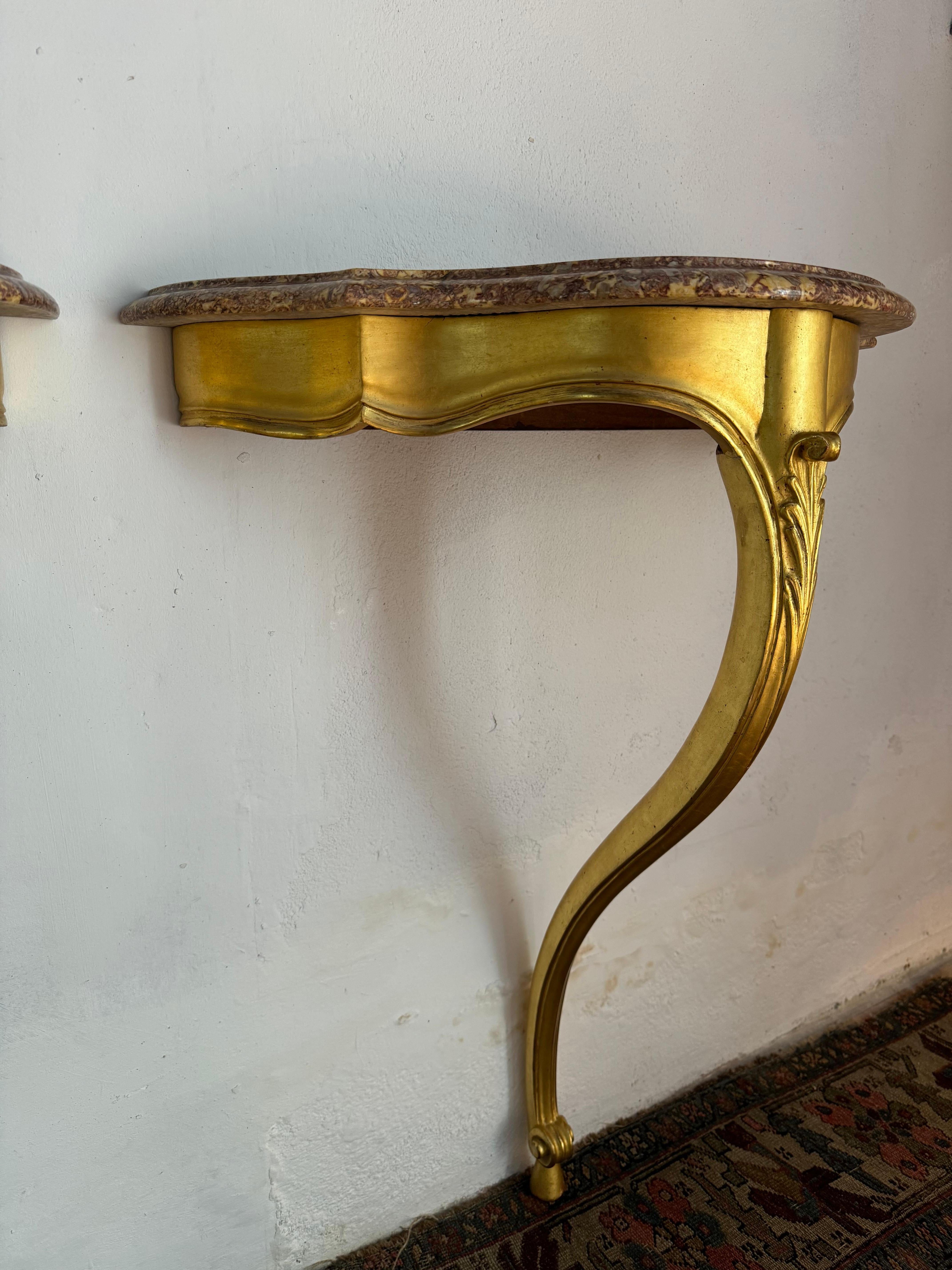 French Louis XV style console table In Good Condition For Sale In London, GB