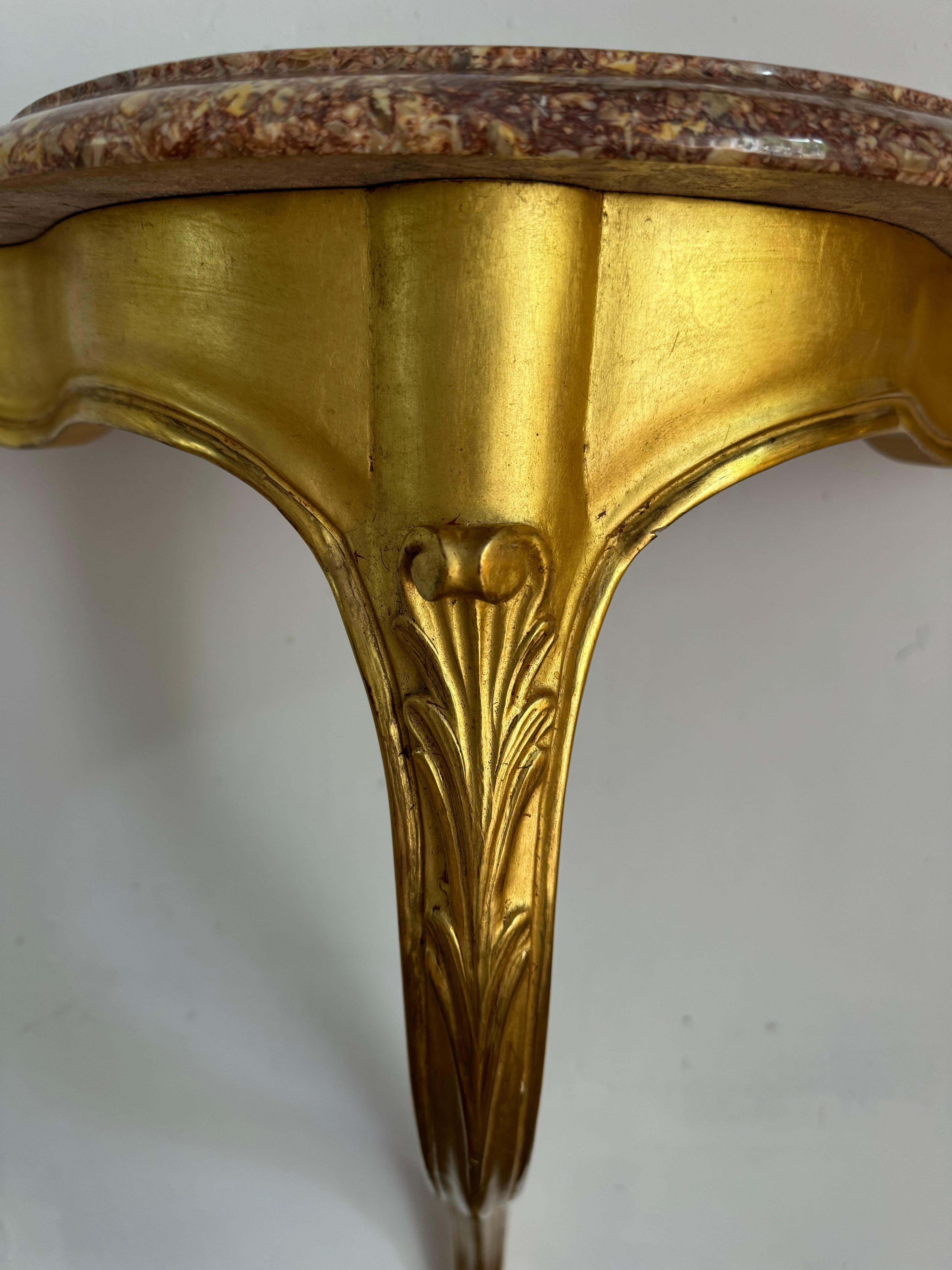 French Louis XV style console table For Sale 1