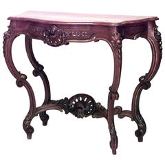 French Louis XV Style Console Table 