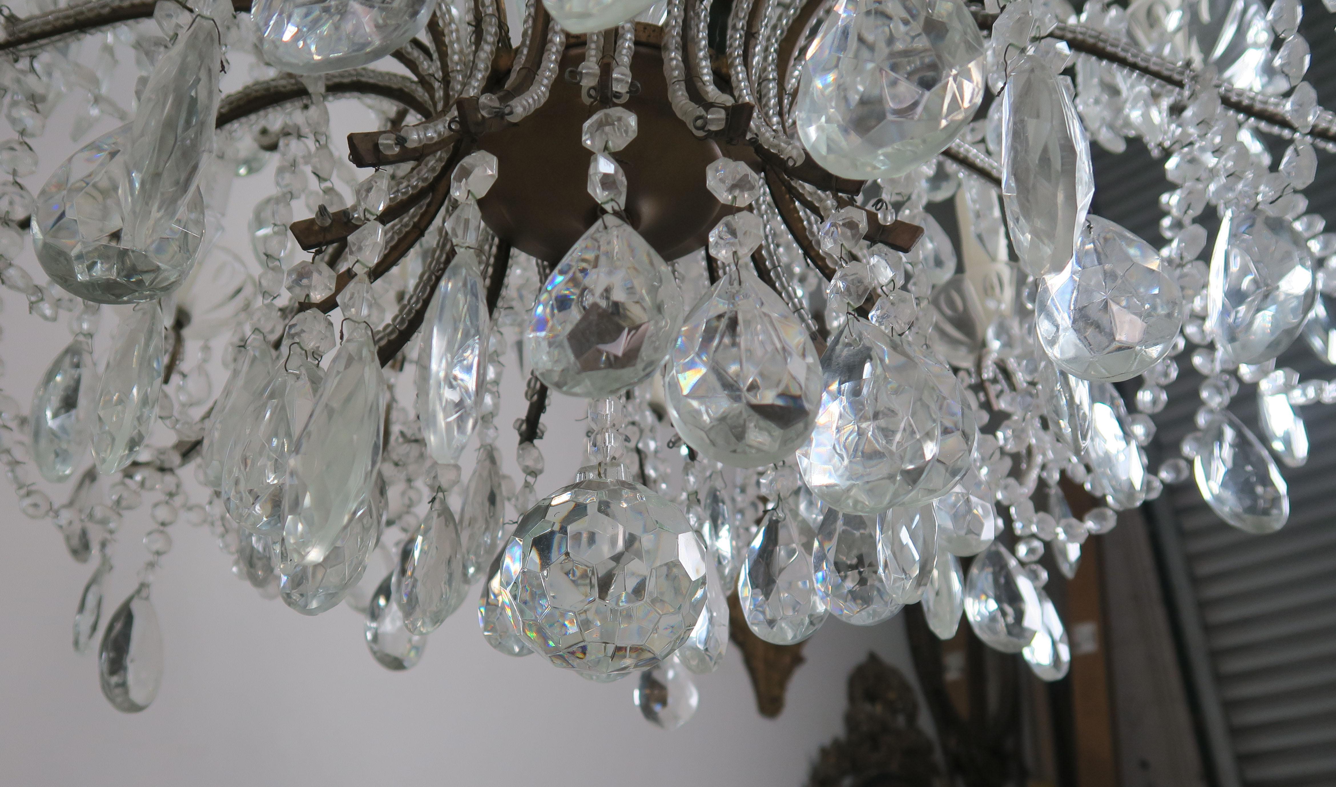 Kristall-Kronleuchter im Louis-XV-Stil 3