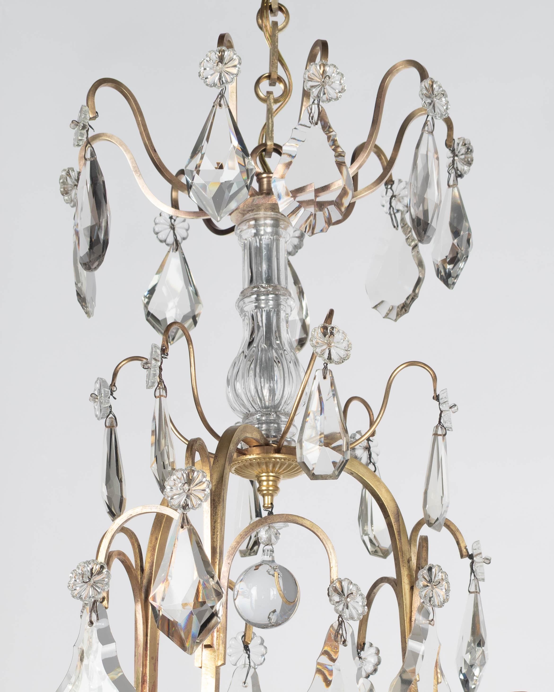 Lustre français de style Louis XV en vente 4