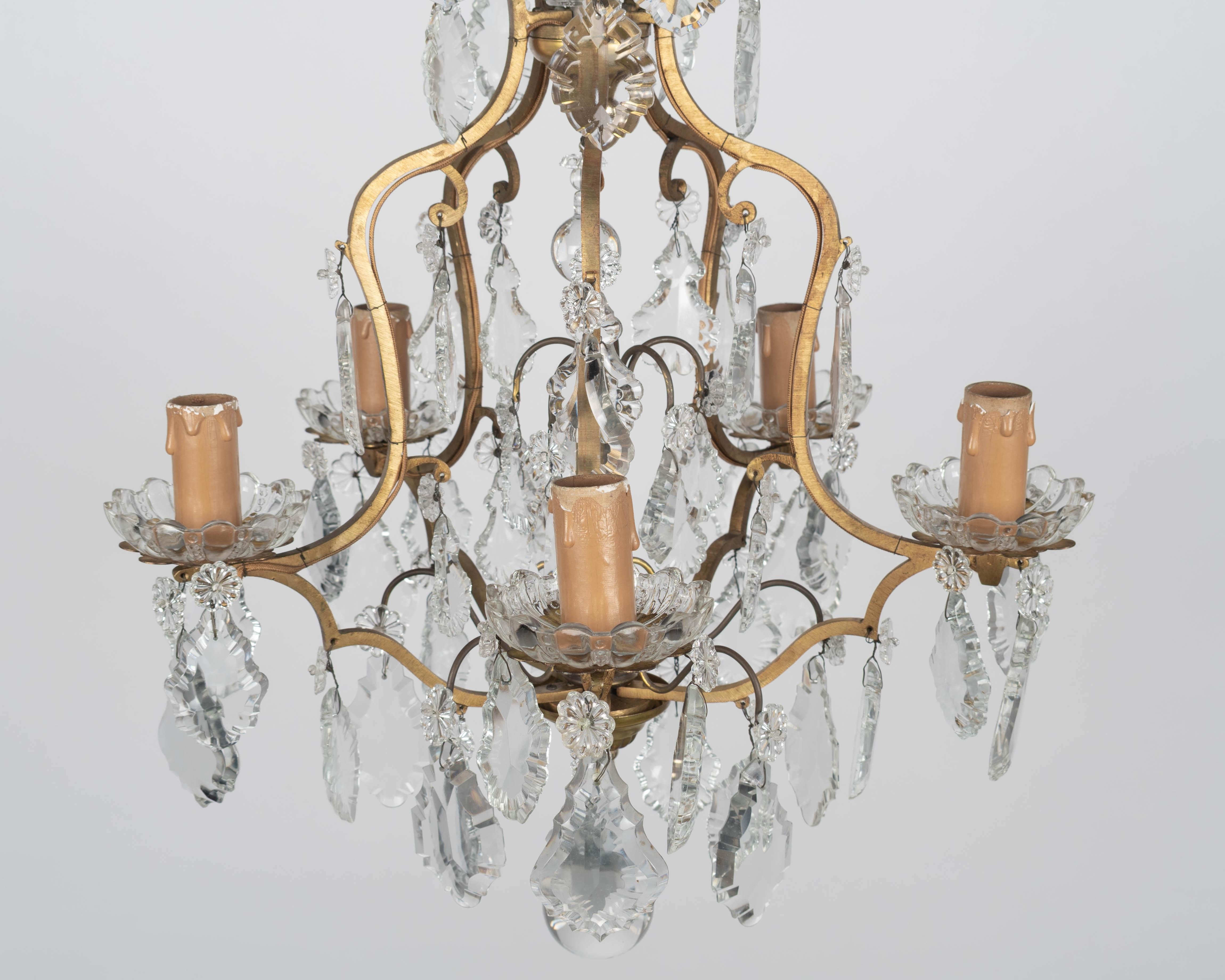 Lustre français de style Louis XV en vente 4