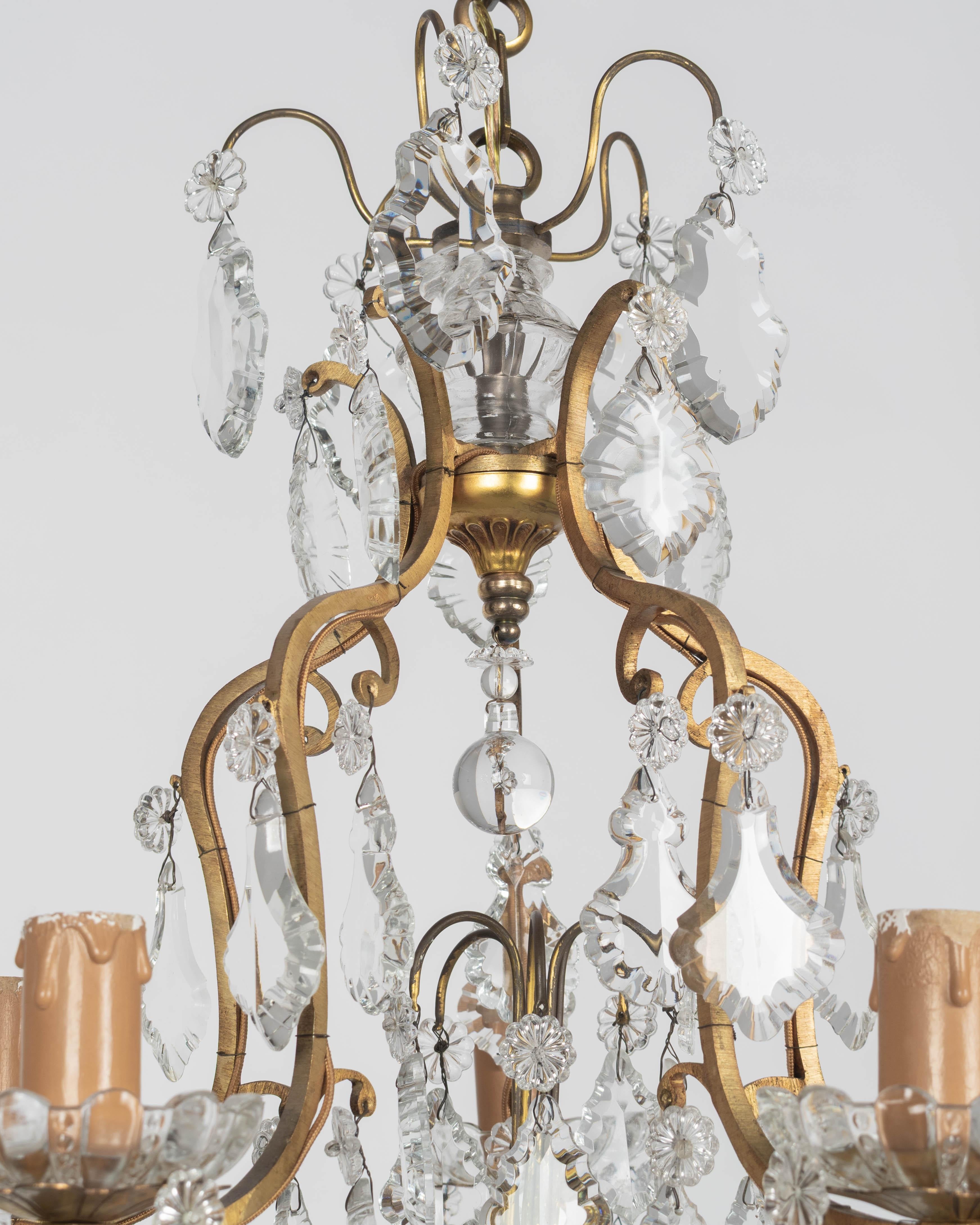 Lustre français de style Louis XV en vente 6