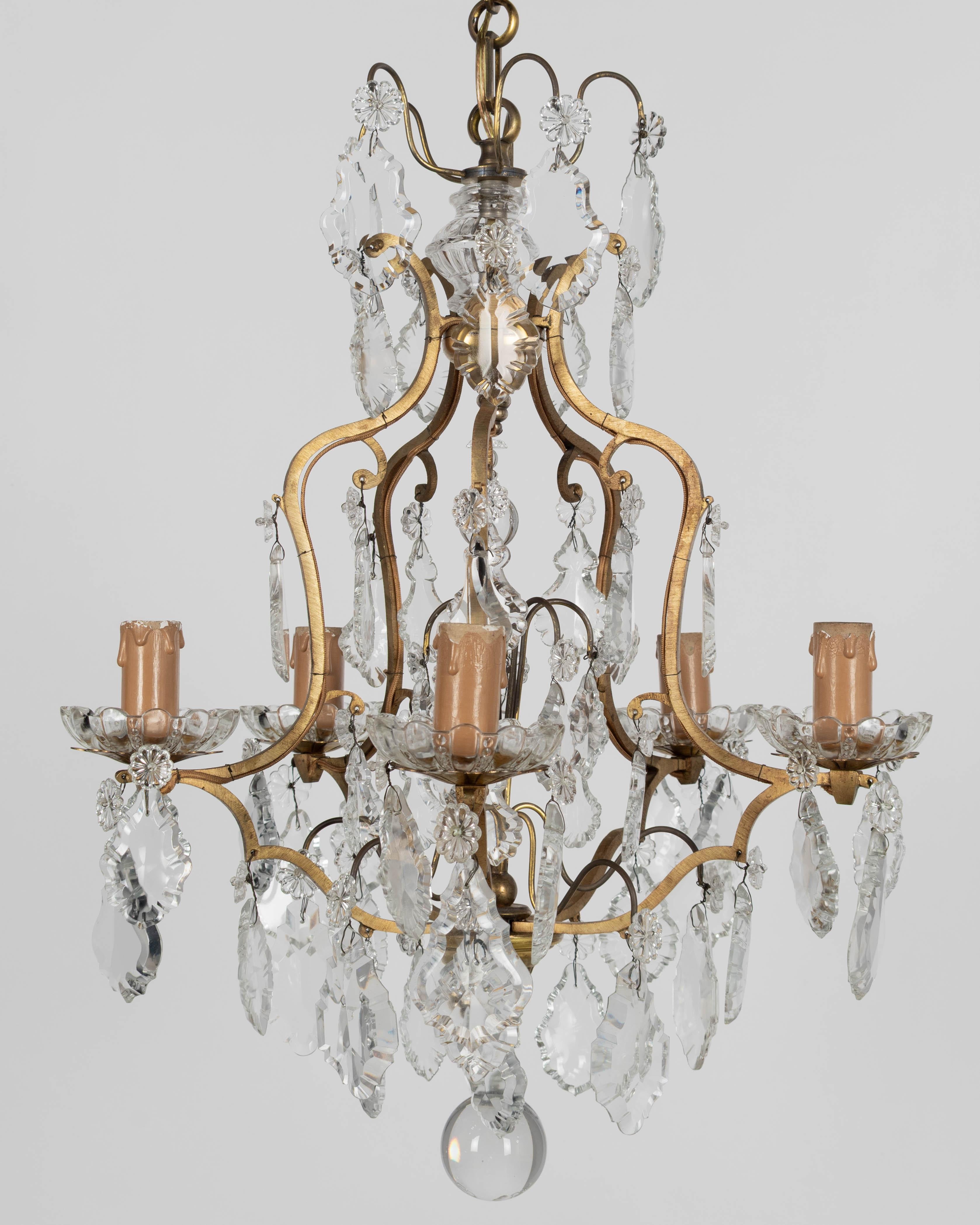 Lustre français de style Louis XV en vente 8