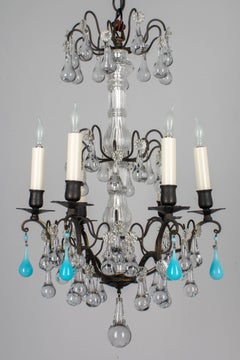 French Louis XV Style Crystal Chandelier
