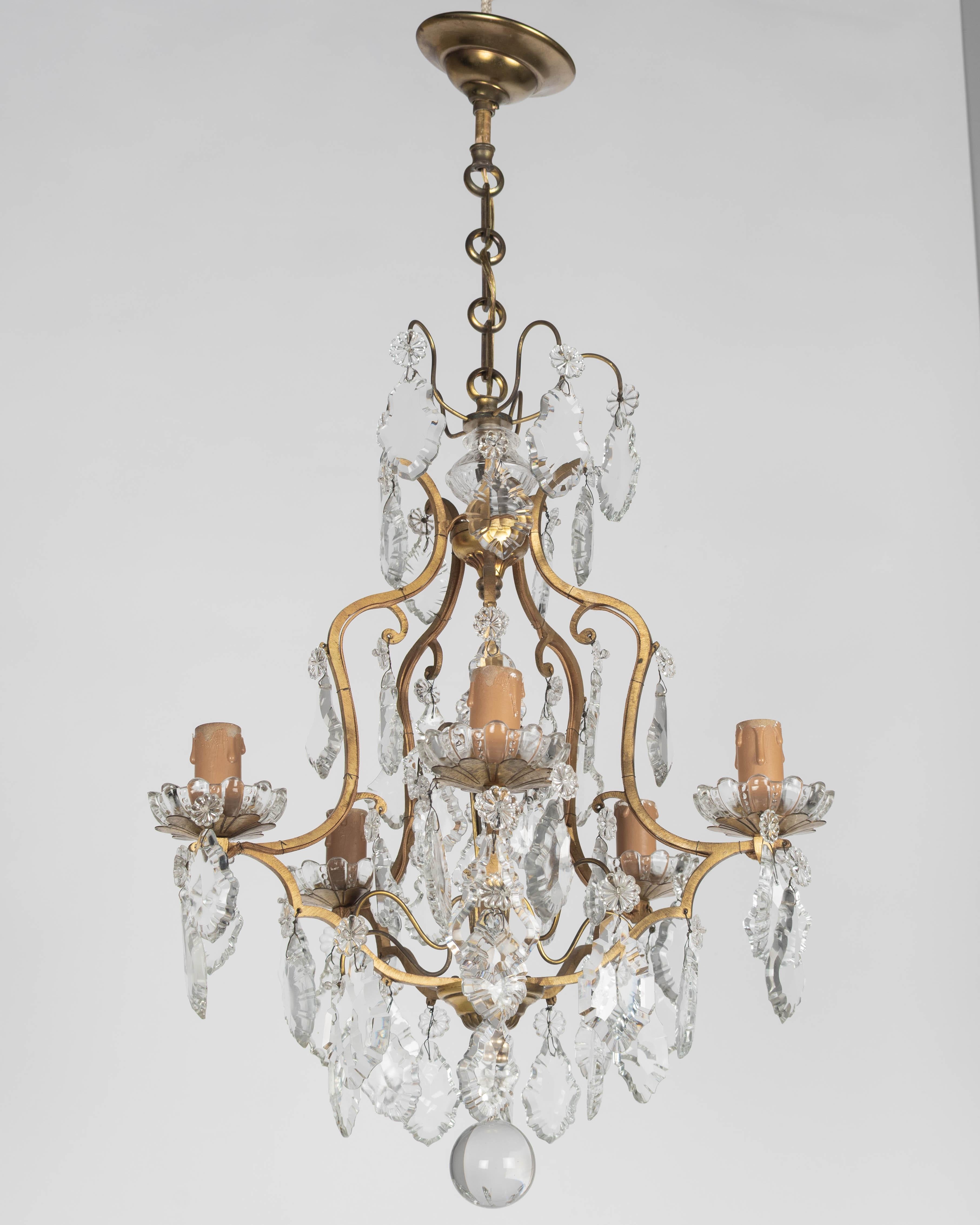 Français Lustre français de style Louis XV en vente