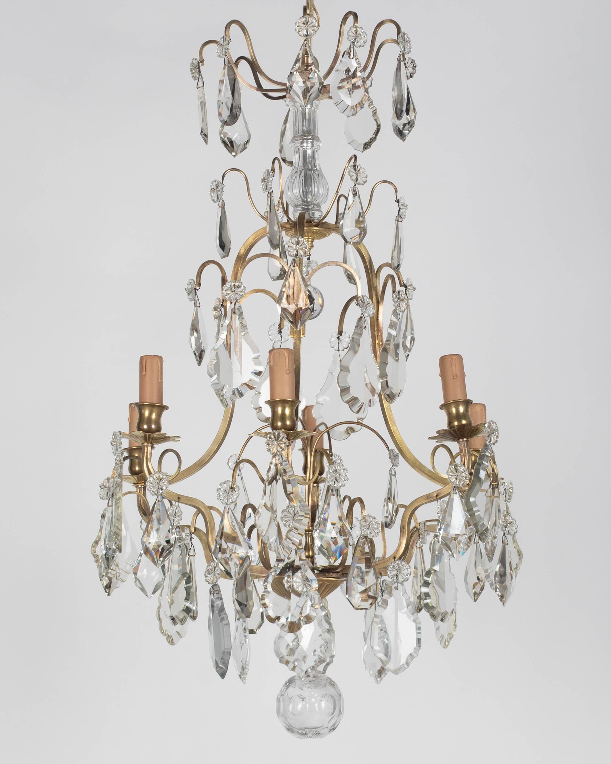 Français Lustre français de style Louis XV en vente