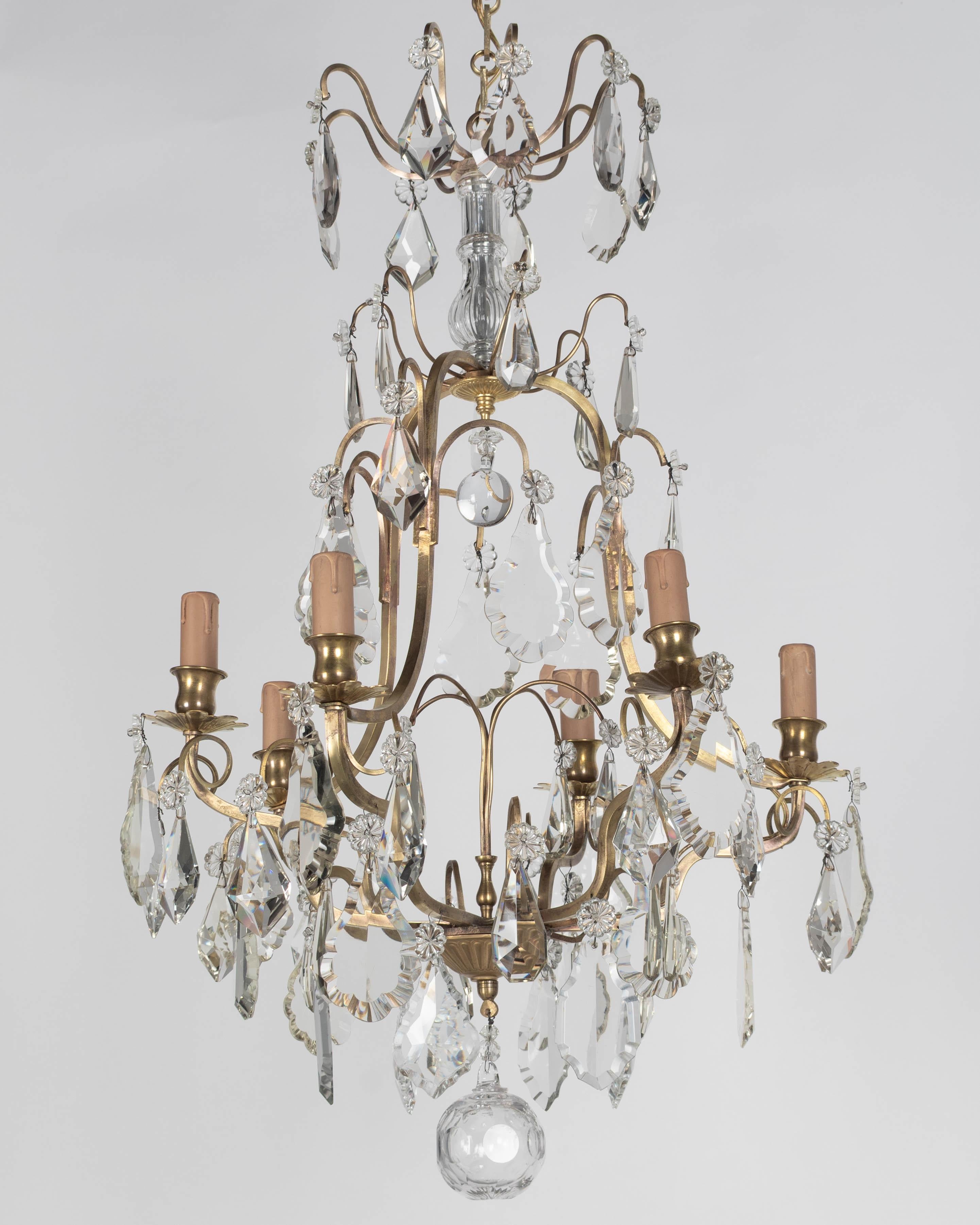 Moulage Lustre français de style Louis XV en vente