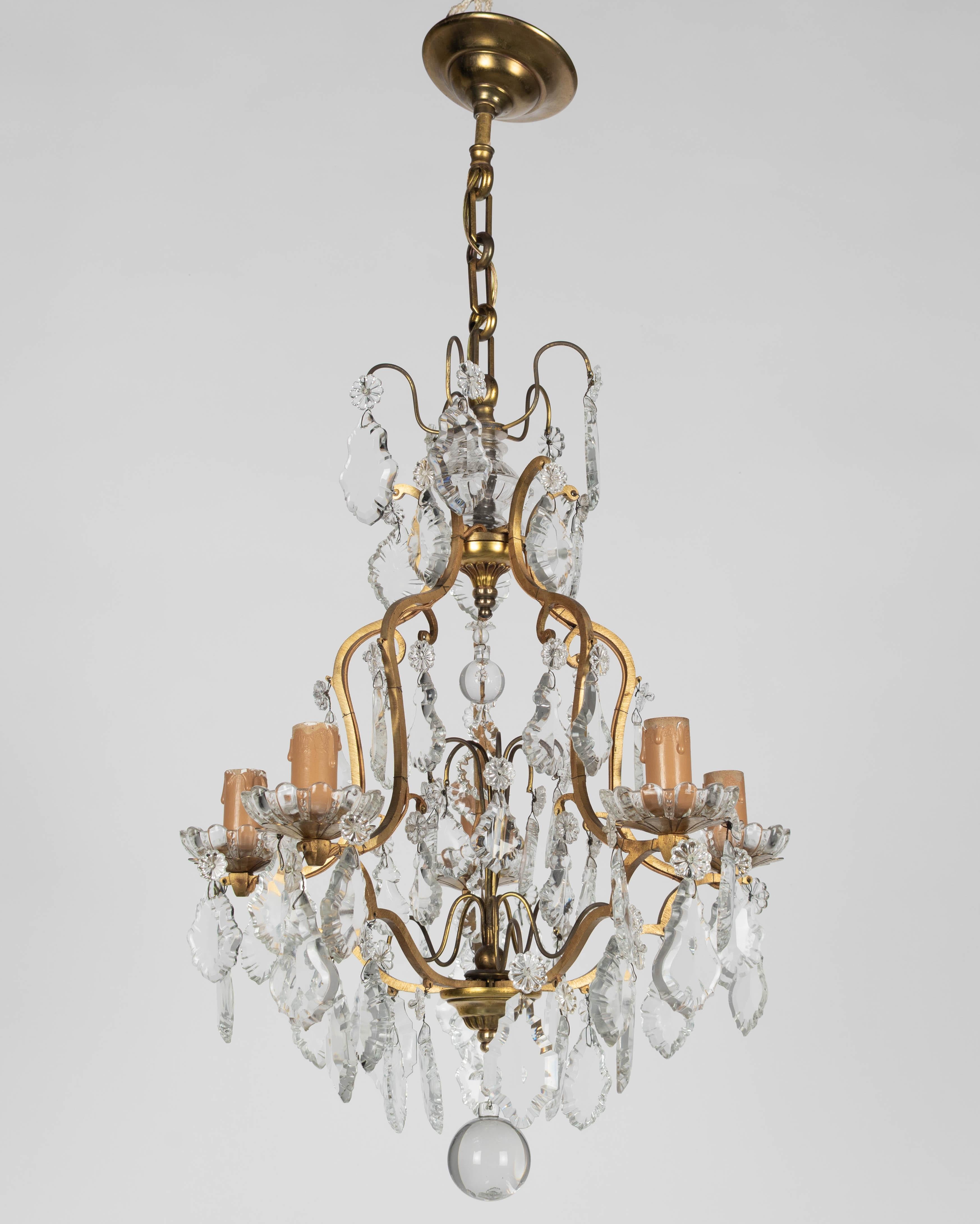 20ième siècle Lustre français de style Louis XV en vente