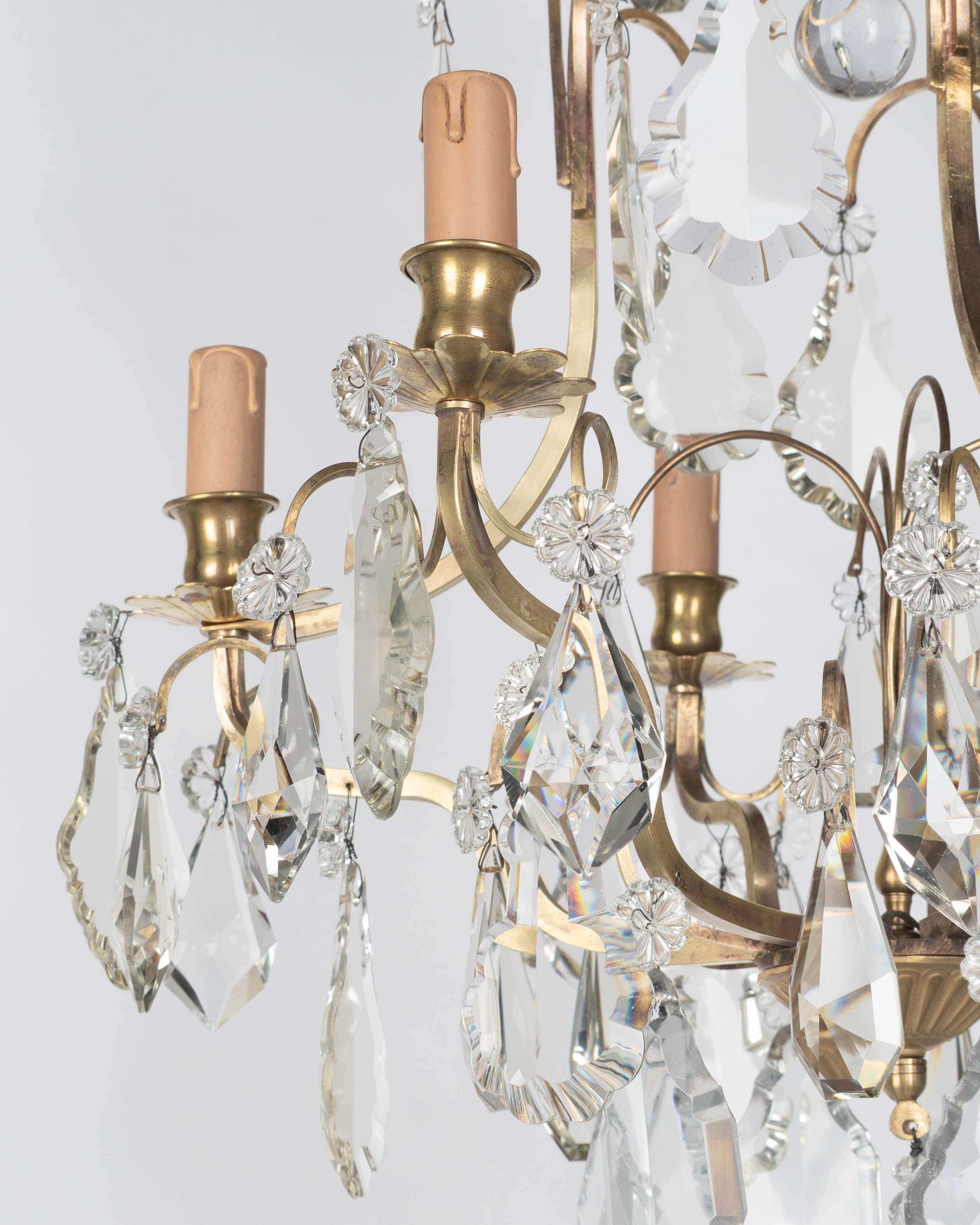 Lustre français de style Louis XV en vente 2