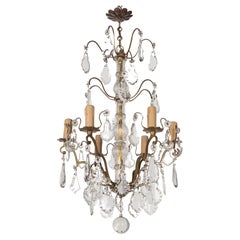 French Louis XV Style Crystal Chandelier