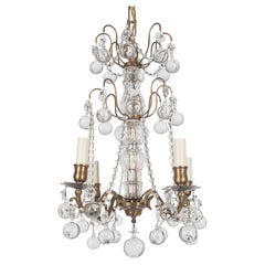 French Louis XV Style Crystal Chandelier