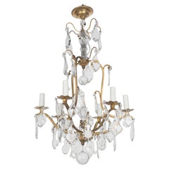 French Louis XV Style Crystal Chandelier
