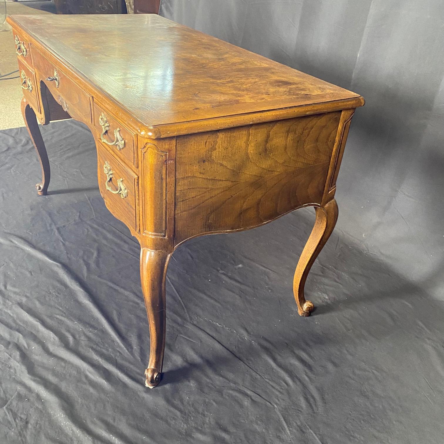 French Louis XV Style Desk or Writing Table by Baker 4