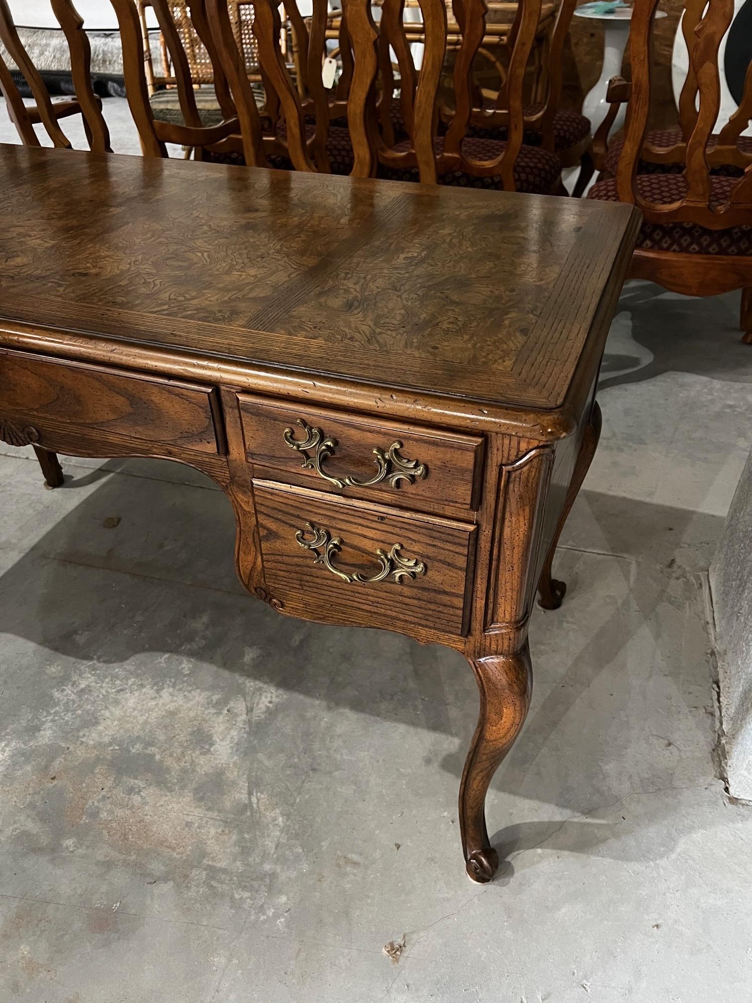 French Louis XV Style Desk or Writing Table by Baker  For Sale 5