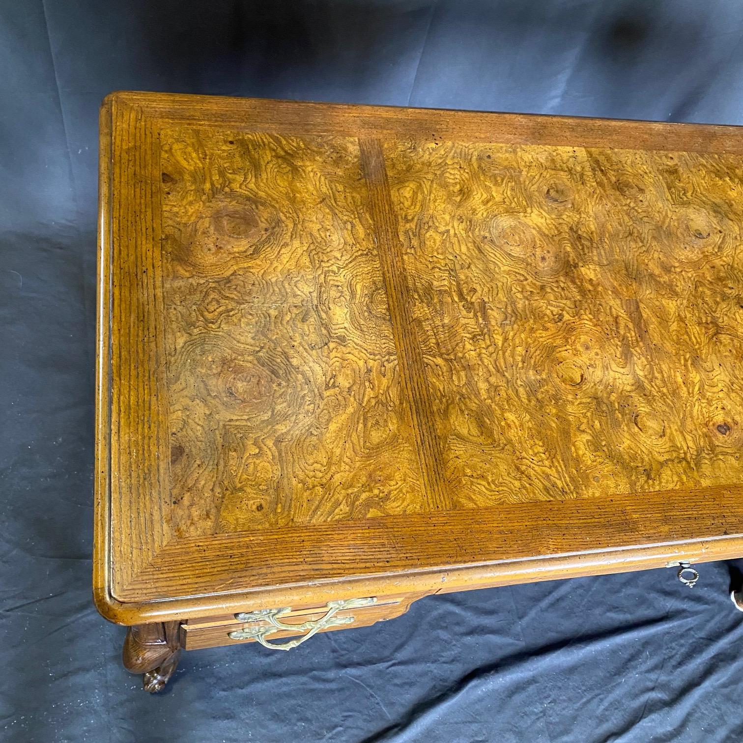 French Louis XV Style Desk or Writing Table by Baker 7