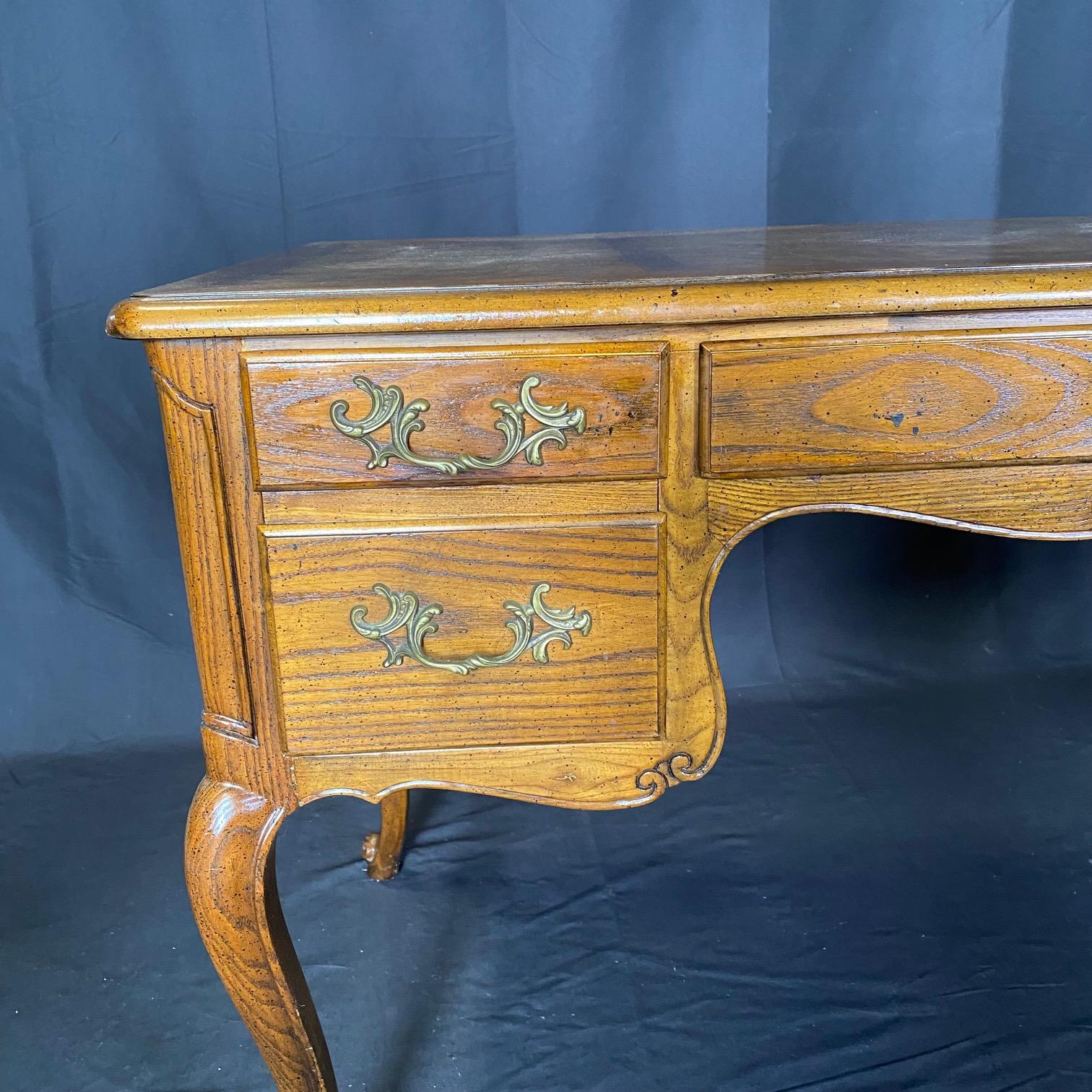 American French Louis XV Style Desk or Writing Table by Baker