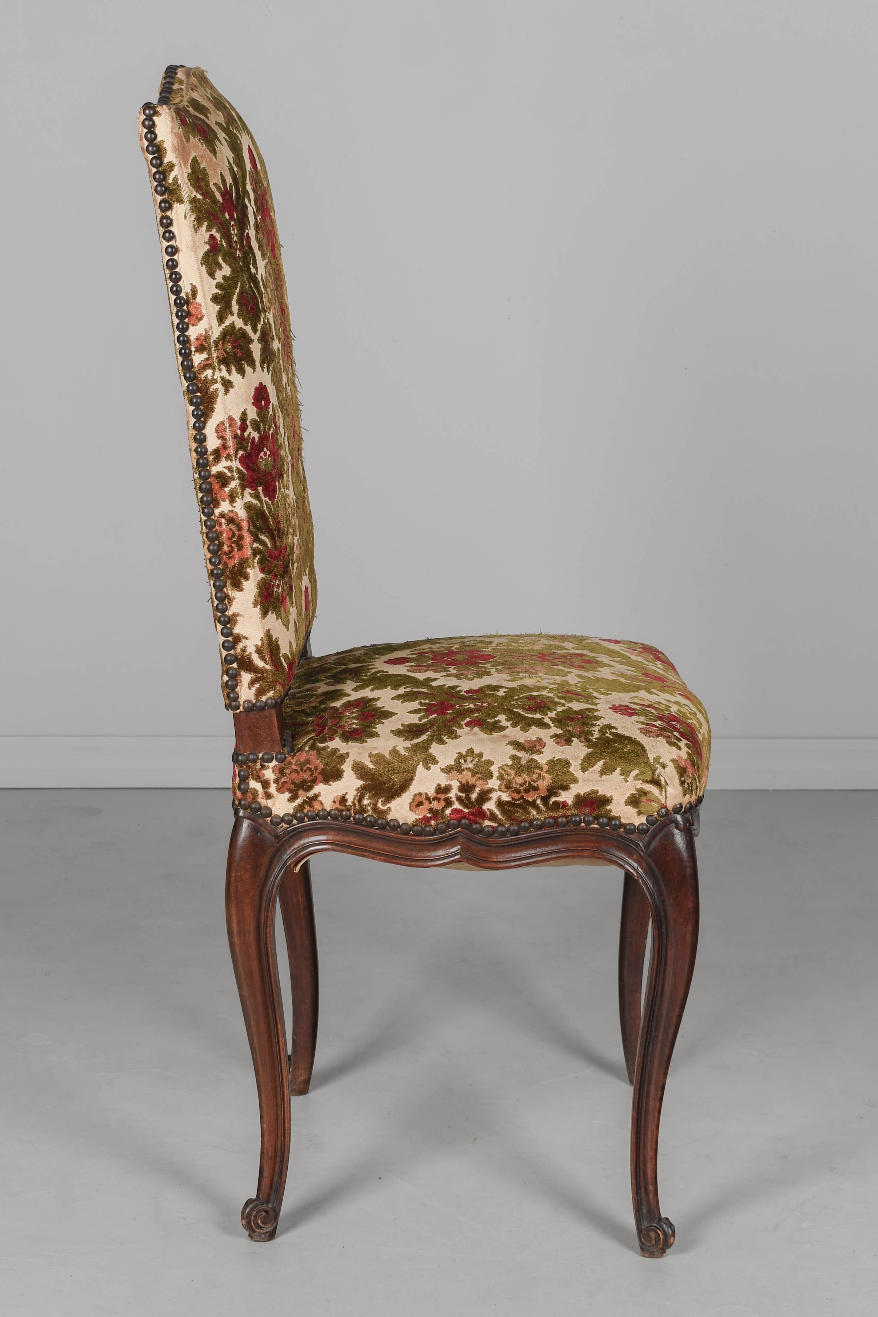 French Louis XV Style Dining Chairs, Set of 8 1