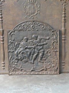 French Louis XV Style Fireback / Backsplash, 20th Century